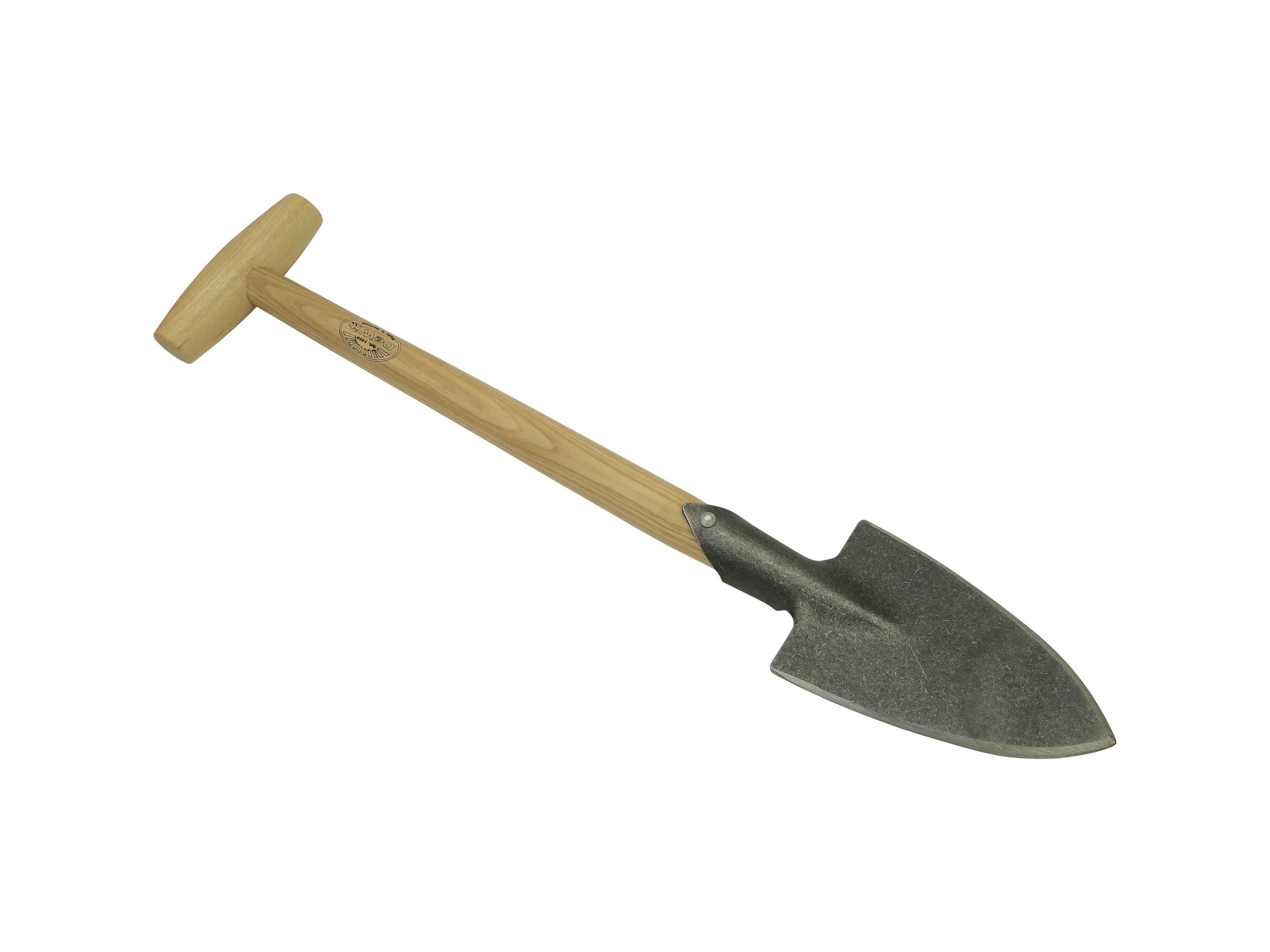 Handy pointed planting spade with 40cm T-handle